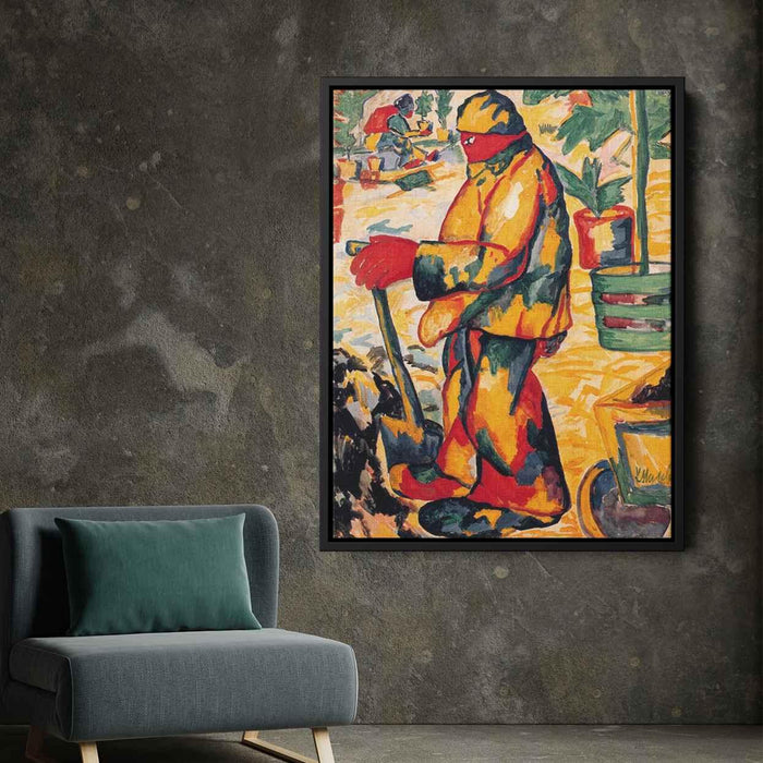 Gardener (1911) by Kazimir Malevich - Canvas Artwork