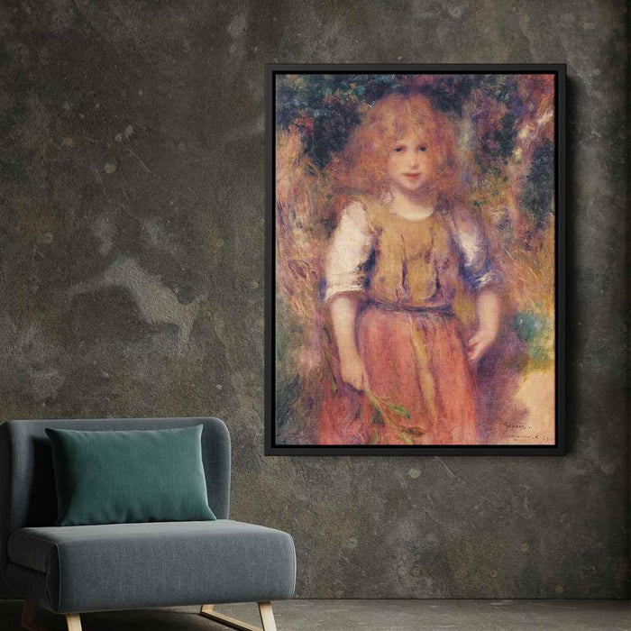 Gypsy Girl (1879) by Pierre-Auguste Renoir - Canvas Artwork