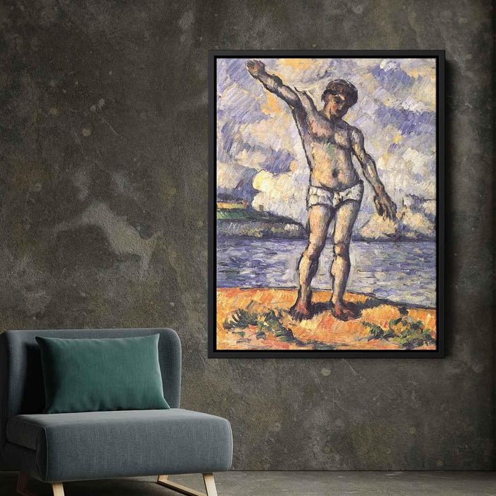 Man Standing, Arms Extended by Paul Cezanne - Canvas Artwork