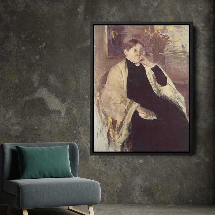 Mrs. Robert S. Cassatt (Katherine Kelson Johnston Cassatt) (1889) by Mary Cassatt - Canvas Artwork