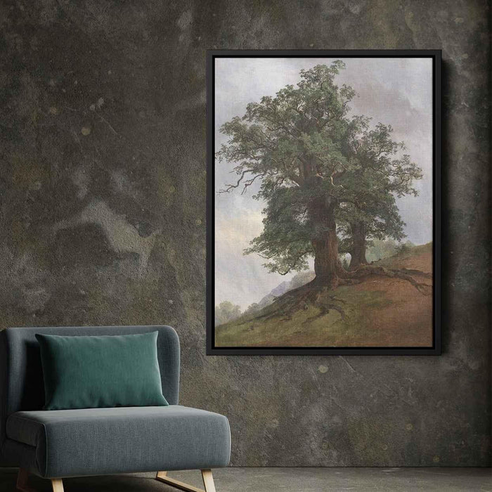 Old oak (1866) by Ivan Shishkin - Canvas Artwork