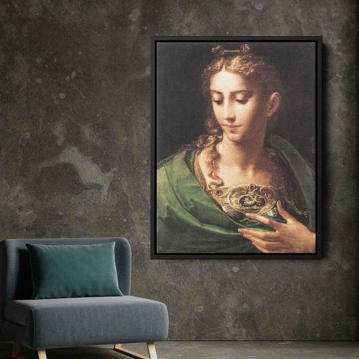 Pallas Athene (1539) by Parmigianino - Canvas Artwork