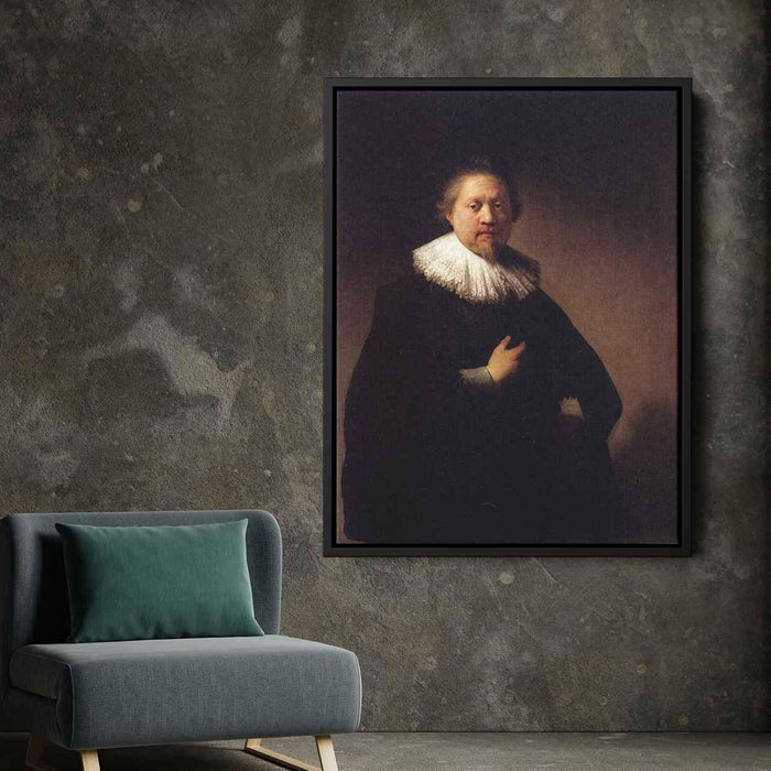 Portrait Of A Man (1632) by Rembrandt - Canvas Artwork