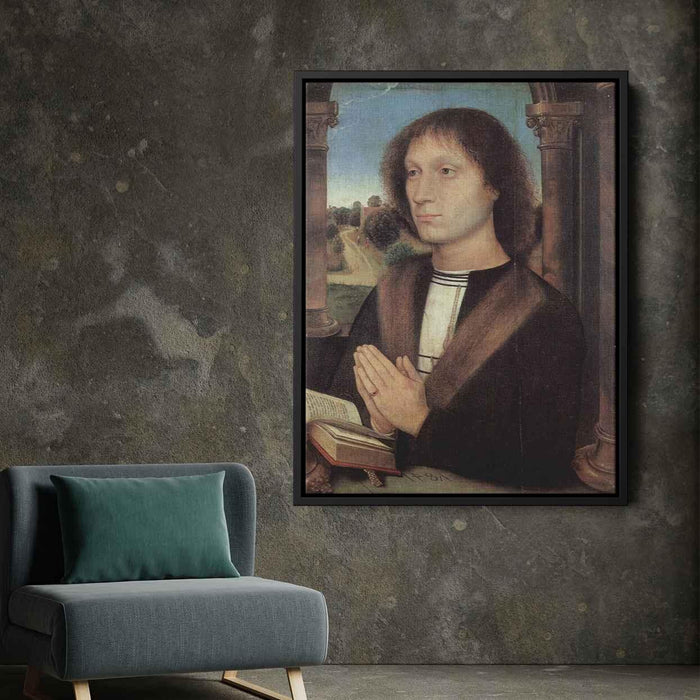 Portrait of Benedetto Portinari (1487) by Hans Memling - Canvas Artwork