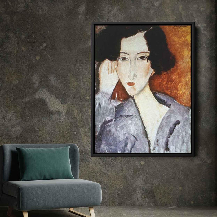 Portrait of Madame Rachele Osterlind (1919) by Amedeo Modigliani - Canvas Artwork