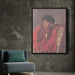 Portrait of V. E. Repin, the Artist's brother by Ilya Repin - Canvas Artwork