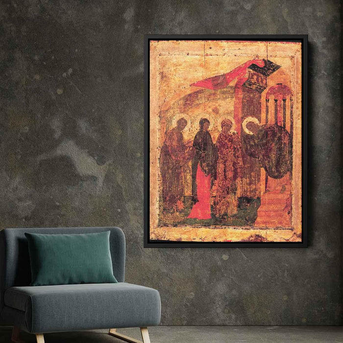 Presentation of Jesus at the Temple (1410) by Andrei Rublev - Canvas Artwork