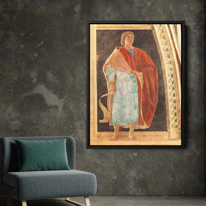Prophet (1466) by Piero della Francesca - Canvas Artwork