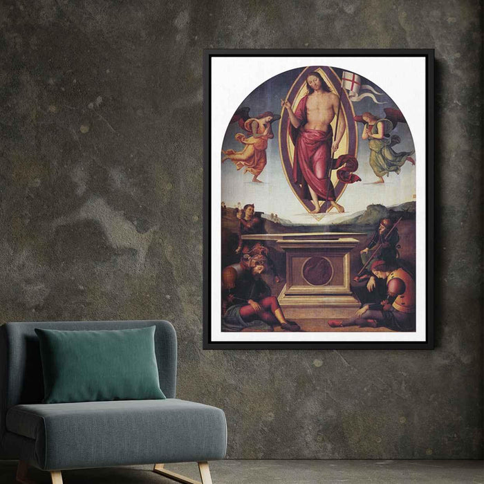 Resurrection (1500) by Pietro Perugino - Canvas Artwork