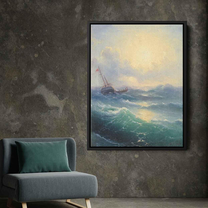 Sea (1898) by Ivan Aivazovsky - Canvas Artwork