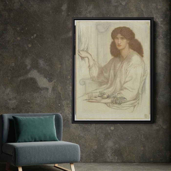 Silence (1870) by Dante Gabriel Rossetti - Canvas Artwork