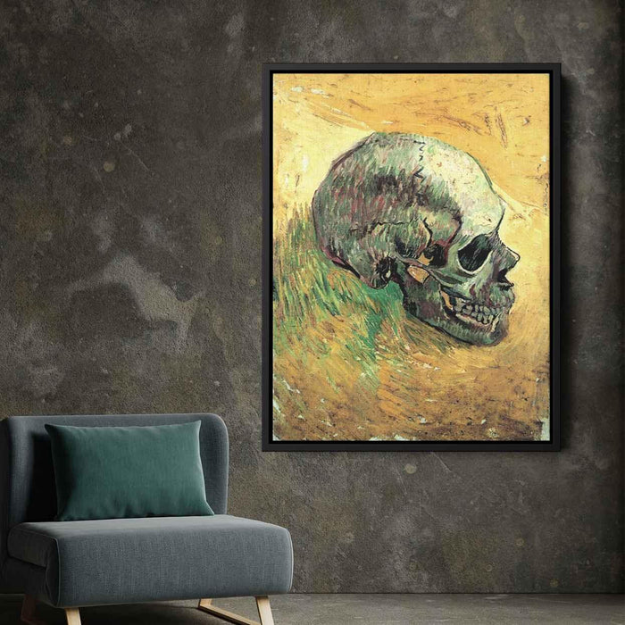 Skull (1887) by Vincent van Gogh - Canvas Artwork