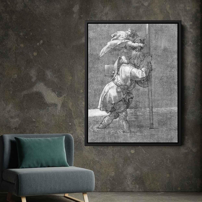 St. Christopher (1521) by Albrecht Durer - Canvas Artwork