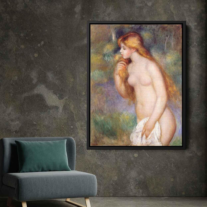 Standing Bather (1896) by Pierre-Auguste Renoir - Canvas Artwork