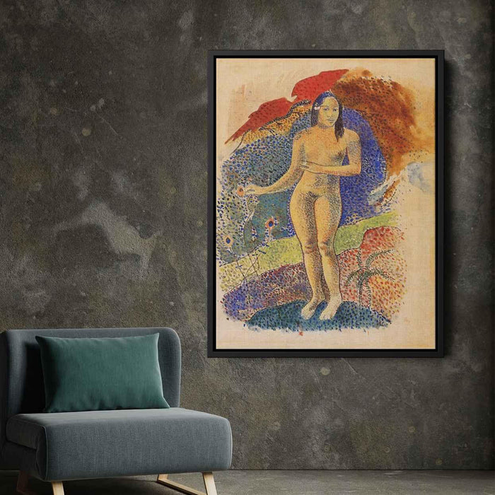 Tahitian Eve (1892) by Paul Gauguin - Canvas Artwork