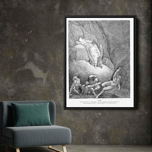 Thais by Gustave Dore - Canvas Artwork