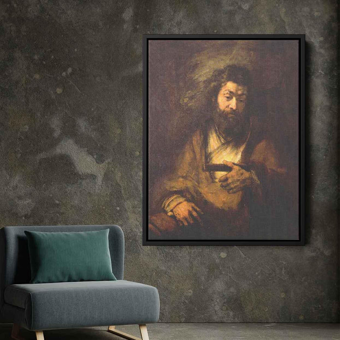 The Apostle Simon (1661) by Rembrandt - Canvas Artwork