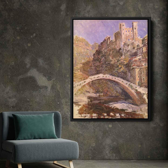 The Castle of Dolceacqua (1884) by Claude Monet - Canvas Artwork