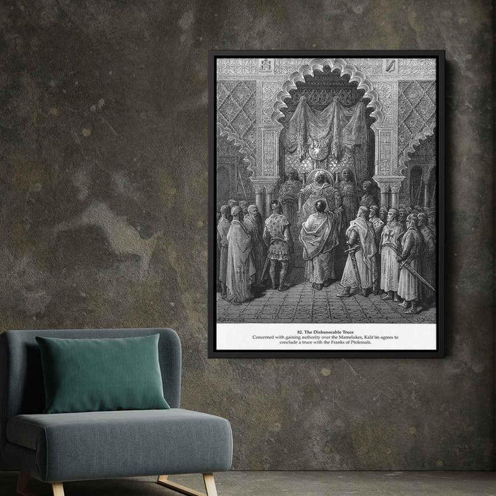 The Dishonorable Truce by Gustave Dore - Canvas Artwork