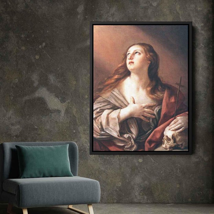 The Penitent Magdalene (1635) by Guido Reni - Canvas Artwork