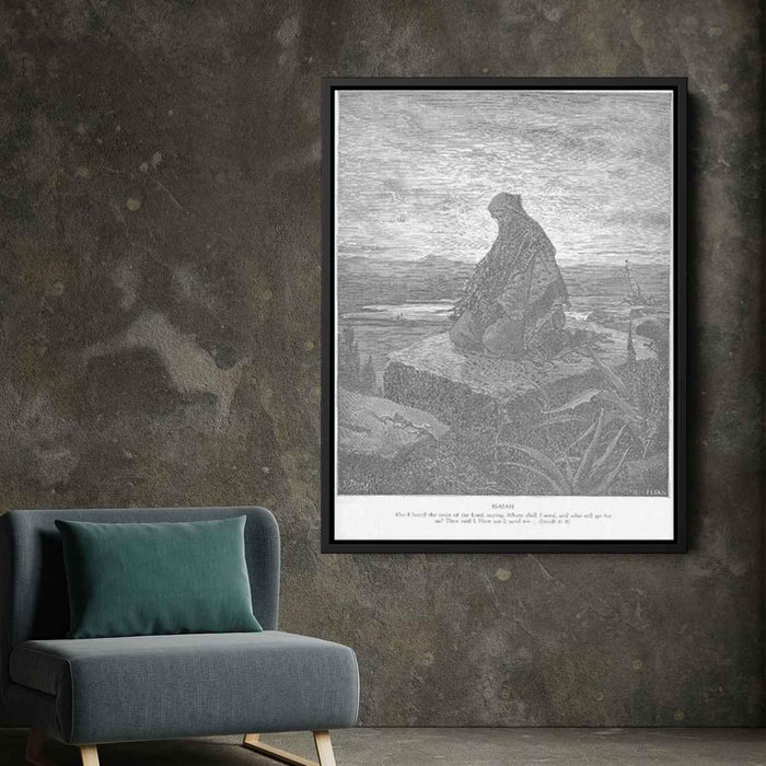 The Prophet Isaiah by Gustave Dore - Canvas Artwork