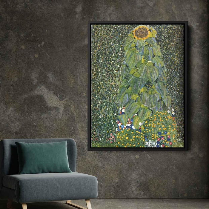 The Sunflower (1907) by Gustav Klimt - Canvas Artwork