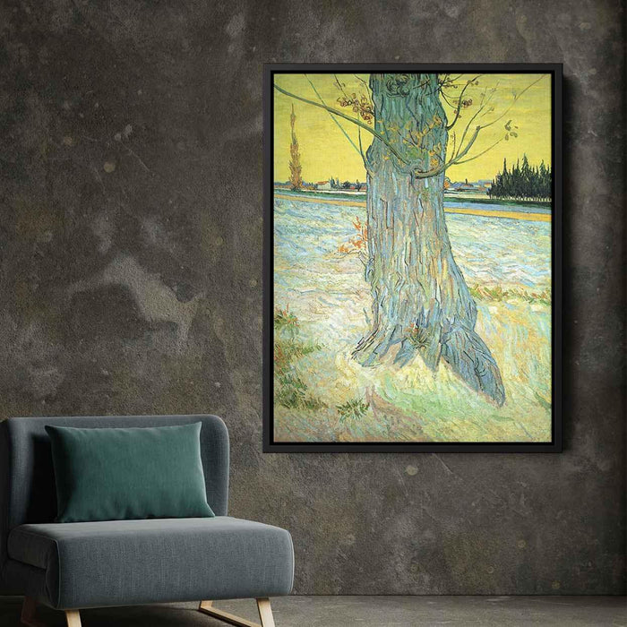 Trunk of an Old Yew Tree (1888) by Vincent van Gogh - Canvas Artwork