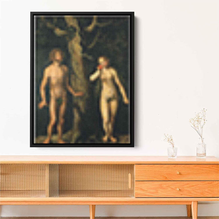 Adam and Eve (1512) by Lucas Cranach the Elder - Canvas Artwork