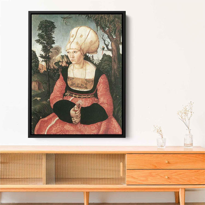 Anna Cuspinian (1502) by Lucas Cranach the Elder - Canvas Artwork