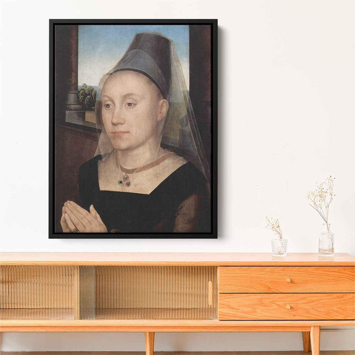 Barbara de Vlaenderberch (1472) by Hans Memling - Canvas Artwork