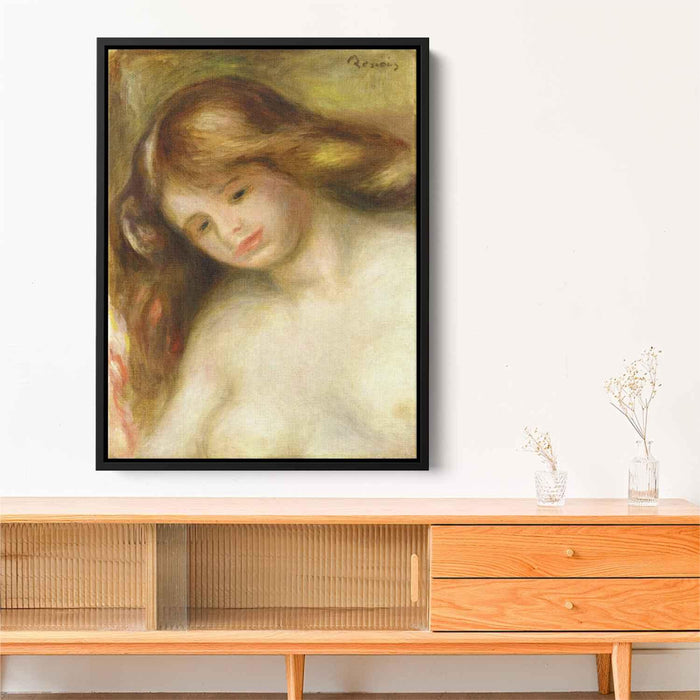 Bust of a Young Nude (1903) by Pierre-Auguste Renoir - Canvas Artwork