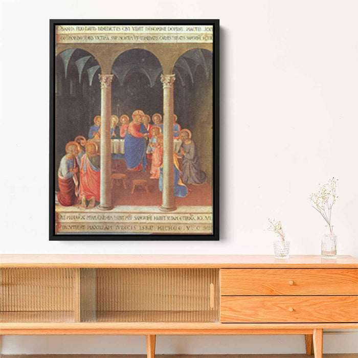 Communion of the Apostles (1452) by Fra Angelico - Canvas Artwork