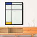 Composition III with Blue, Yellow and White by Piet Mondrian - Canvas Artwork