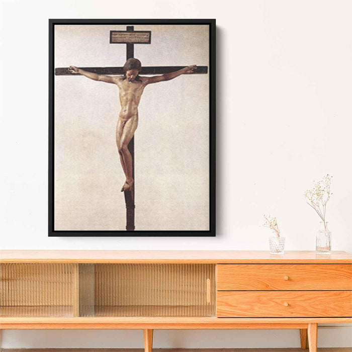 Crucifixion (1492) by Michelangelo - Canvas Artwork