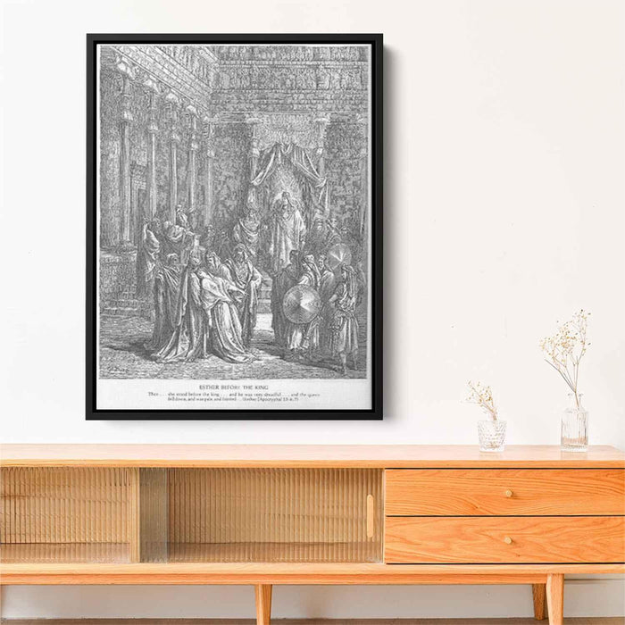 Esther Before the King by Gustave Dore - Canvas Artwork