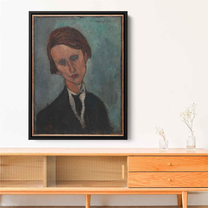 Pierre Edouard Baranowski (1918) by Amedeo Modigliani - Canvas Artwork