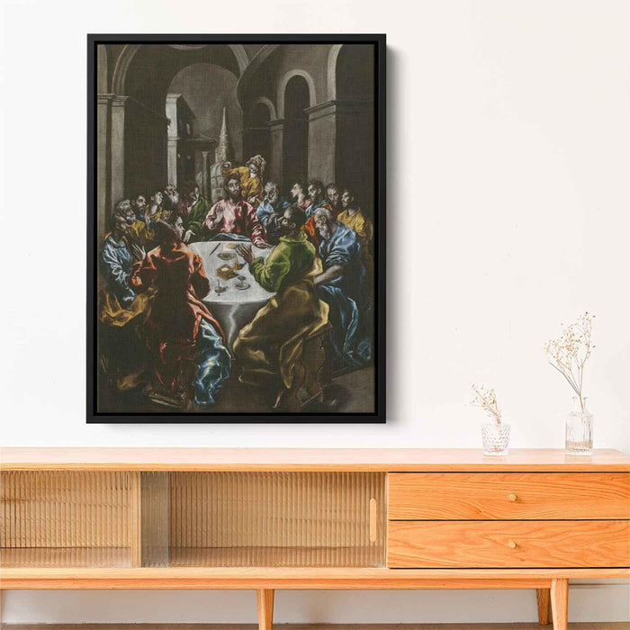 Feast in the House of Simon (1610) by El Greco - Canvas Artwork