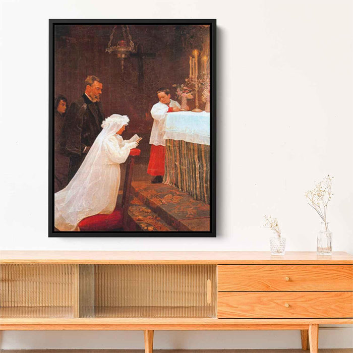 First Communion (1896) by Pablo Picasso - Canvas Artwork