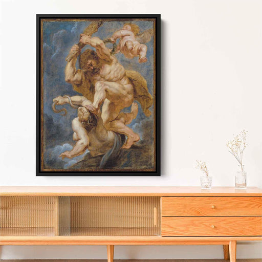 Hercules as Heroic Virtue Overcoming Discord (1633) by Peter Paul Rubens - Canvas Artwork