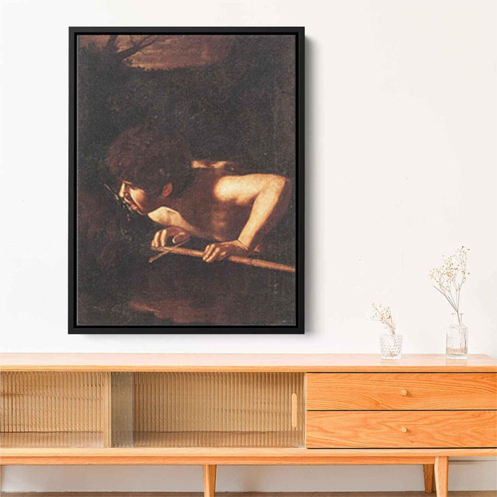 John the Baptist (1608) by Caravaggio - Canvas Artwork