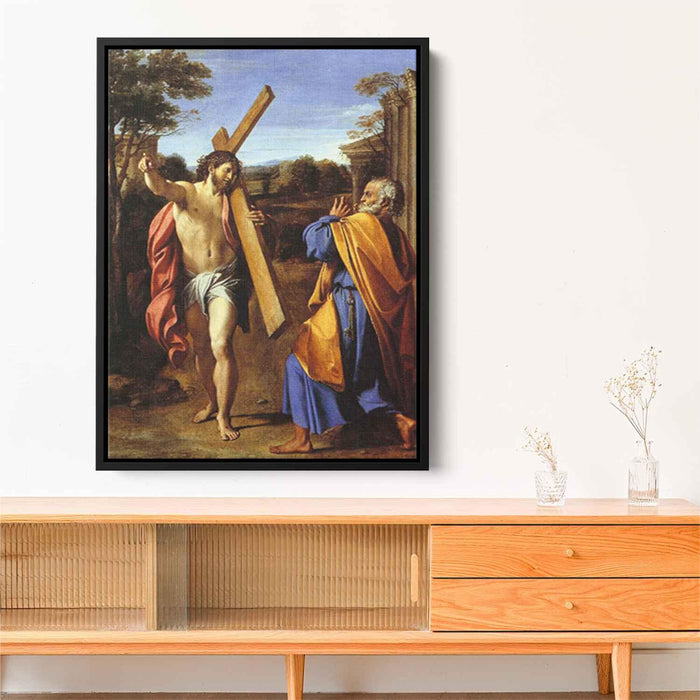 Lord, whither goest thou? by Annibale Carracci - Canvas Artwork