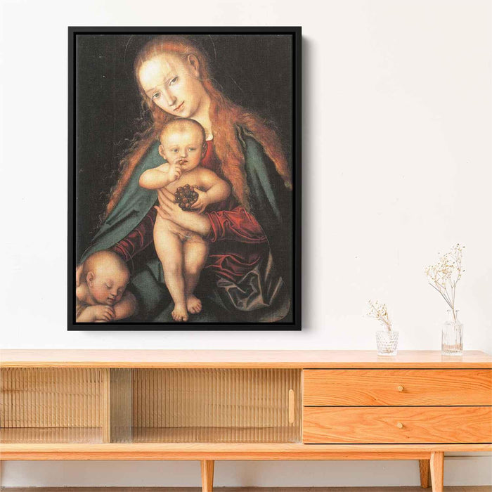 Madonna and Child (1540) by Lucas Cranach the Elder - Canvas Artwork