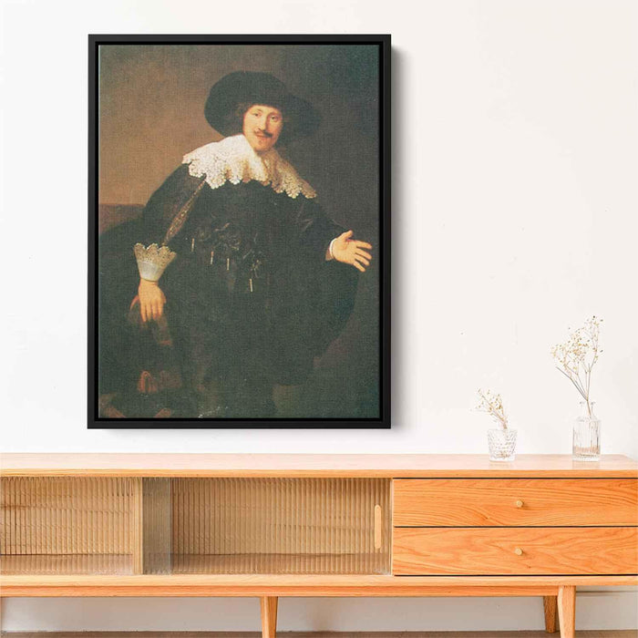 Man Standing Up (1632) by Rembrandt - Canvas Artwork