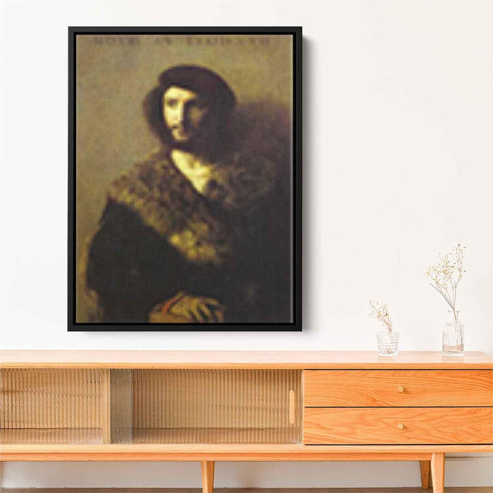 Portrait of a Man (1514) by Titian - Canvas Artwork