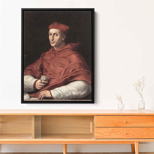 Portrait of Cardinal Dovizzi de Bibbiena (1516) by Raphael - Canvas Artwork