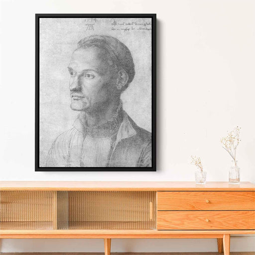 Portrait of Dürer Endres, brother of the painter by Albrecht Durer - Canvas Artwork