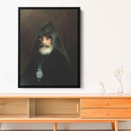 Portrait of Gabriel Aivazian, the Artist's brother by Ivan Aivazovsky - Canvas Artwork