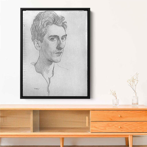 Portrait of Jean Cocteau by Leon Bakst - Canvas Artwork