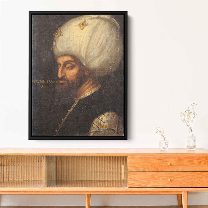 Portrait of Mehmed II by Paolo Veronese - Canvas Artwork