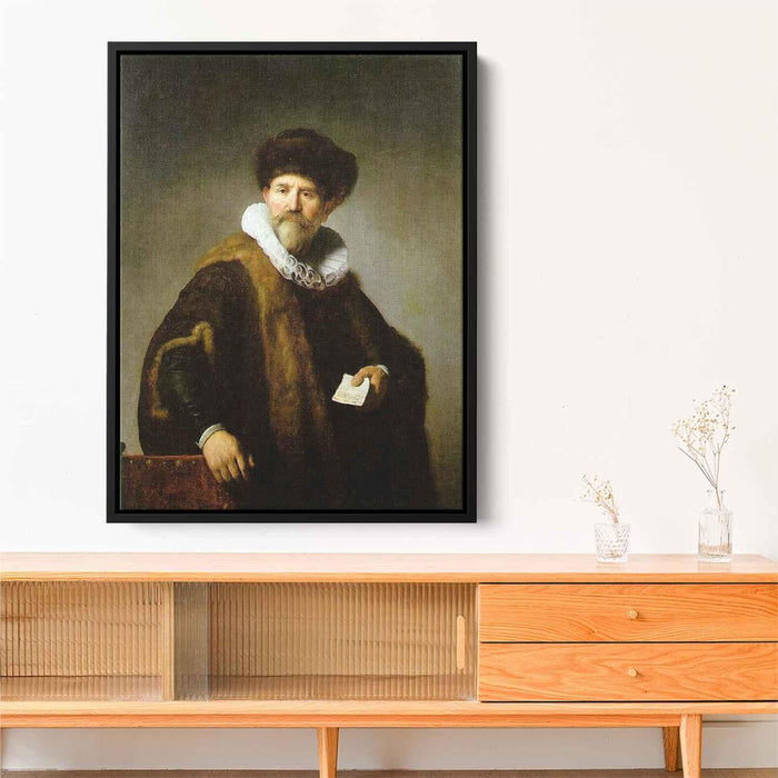 Portrait of Nicolaes Ruts (1631) by Rembrandt - Canvas Artwork